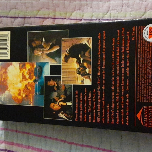 Live Wire  vhs video tape - Picture 3 of 4